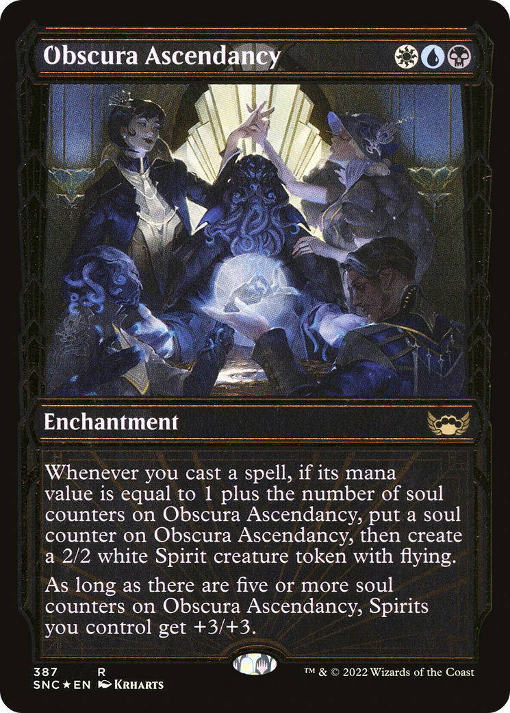 Obscura Ascendancy (Gilded Foil) [SNC - 387]