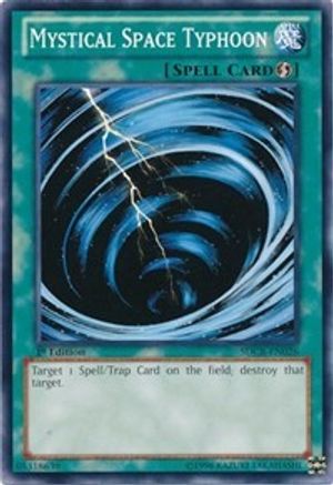Mystical Space Typhoon (SDCR-EN026) - Structure Deck: Cyber Dragon Revolution Unlimited