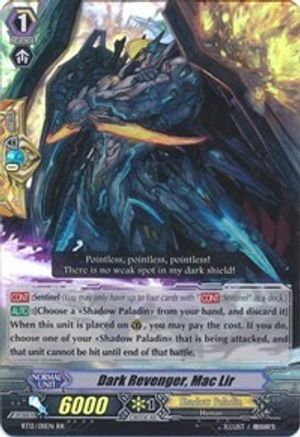 Dark Revenger, Mac Lir [BT12 - BT12/011EN]