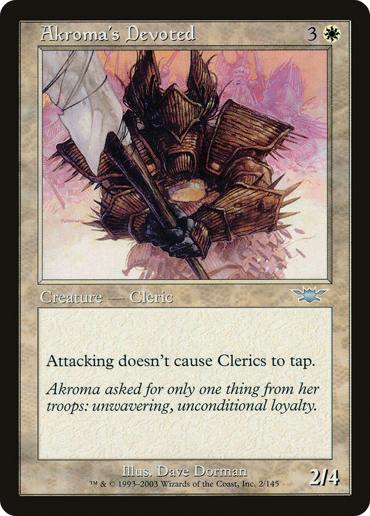Akroma's Devoted [LGN - 2]