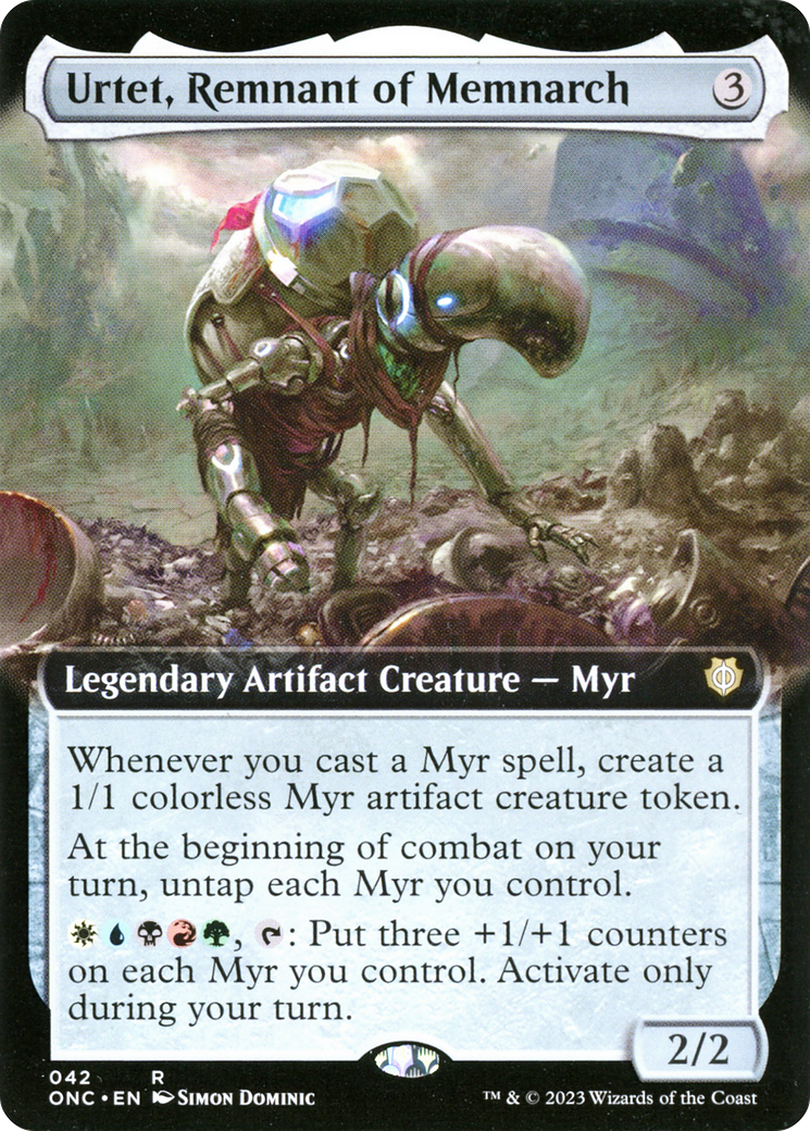 Urtet, Remnant of Memnarch (Extended Art) [ONC - 42]