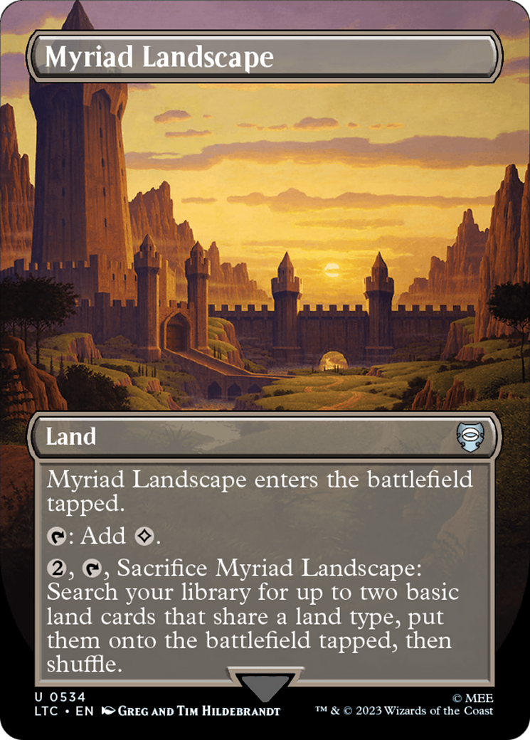 Myriad Landscape (Borderless) [LTC - 534]