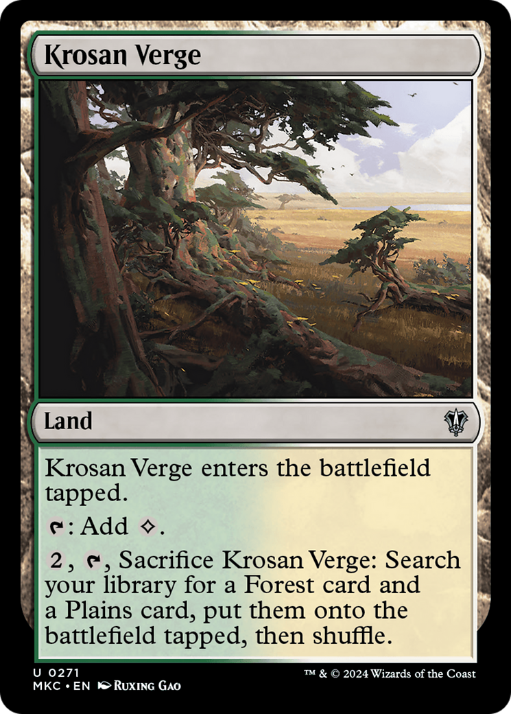 Krosan Verge [MKC - 271]