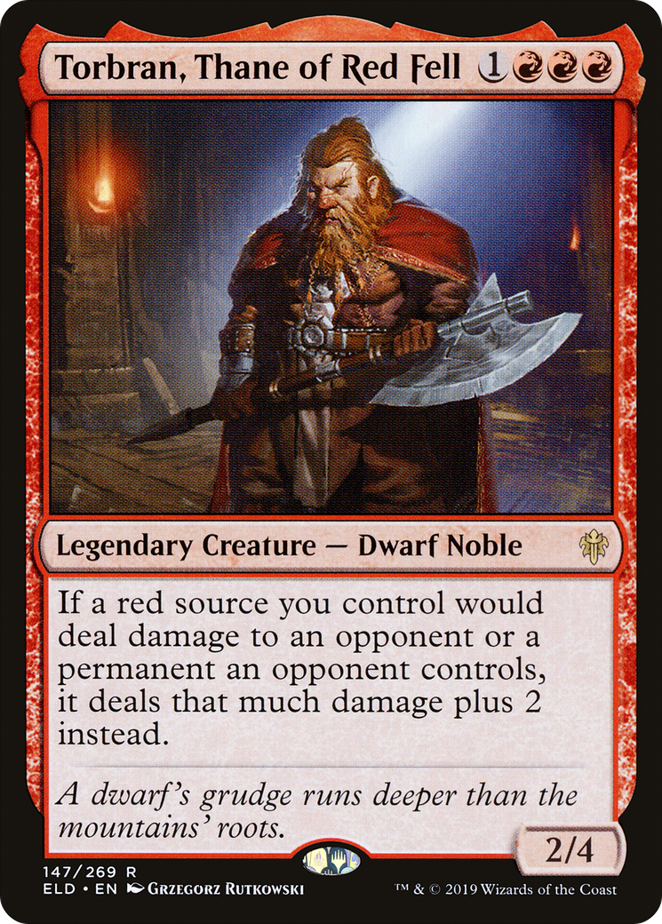 Torbran, Thane of Red Fell [ELD - 147]