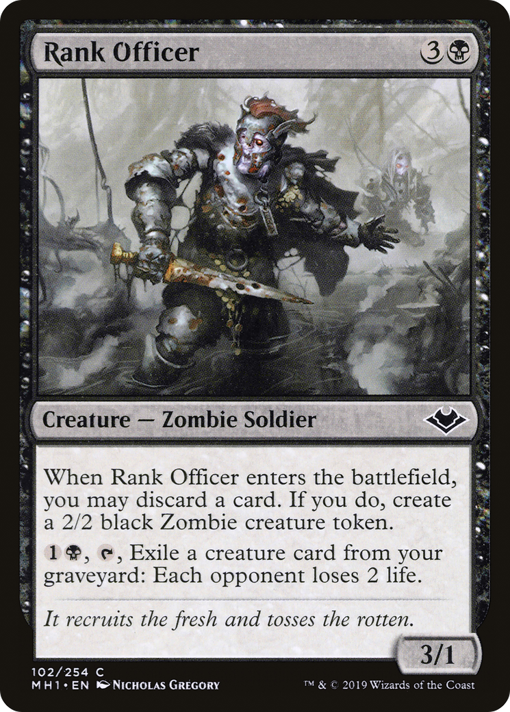 Rank Officer [MH1 - 102]