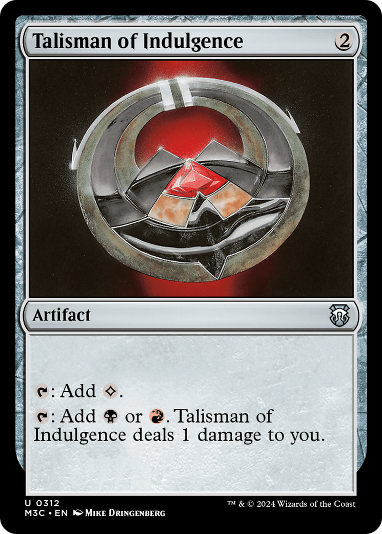 Talisman of Indulgence [M3C - 312]