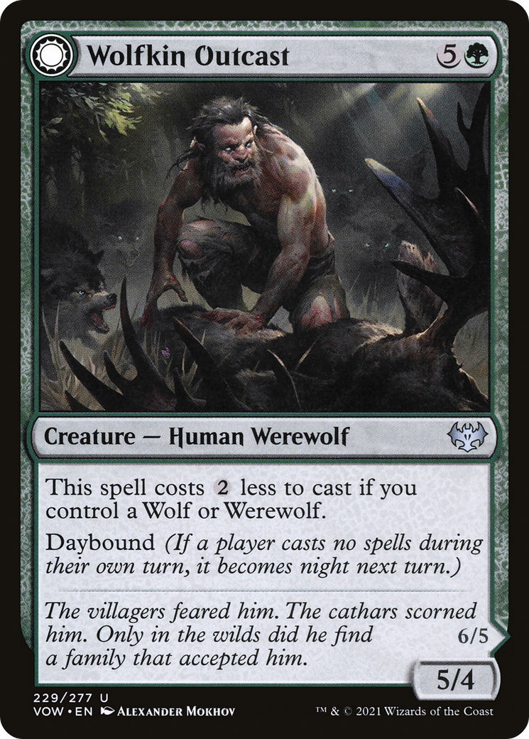 Wolfkin Outcast [VOW - 229]