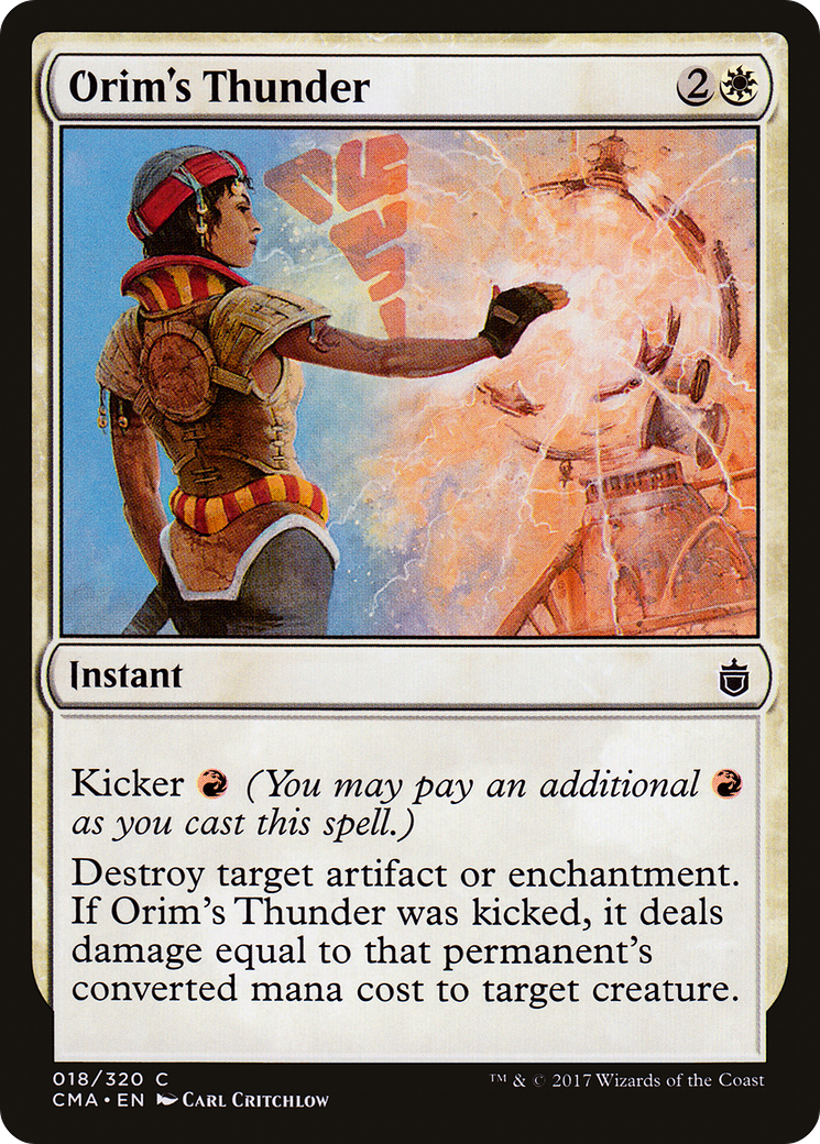 Orim's Thunder [CMA - 18]