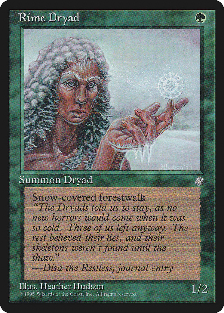 Rime Dryad [ICE - N/A]