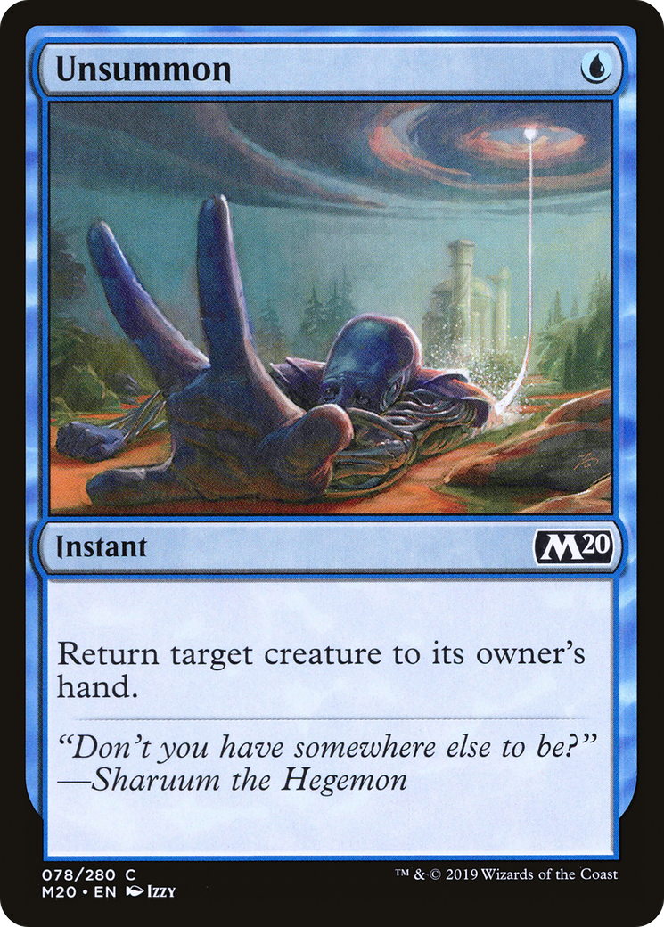 Unsummon [M20 - 78]