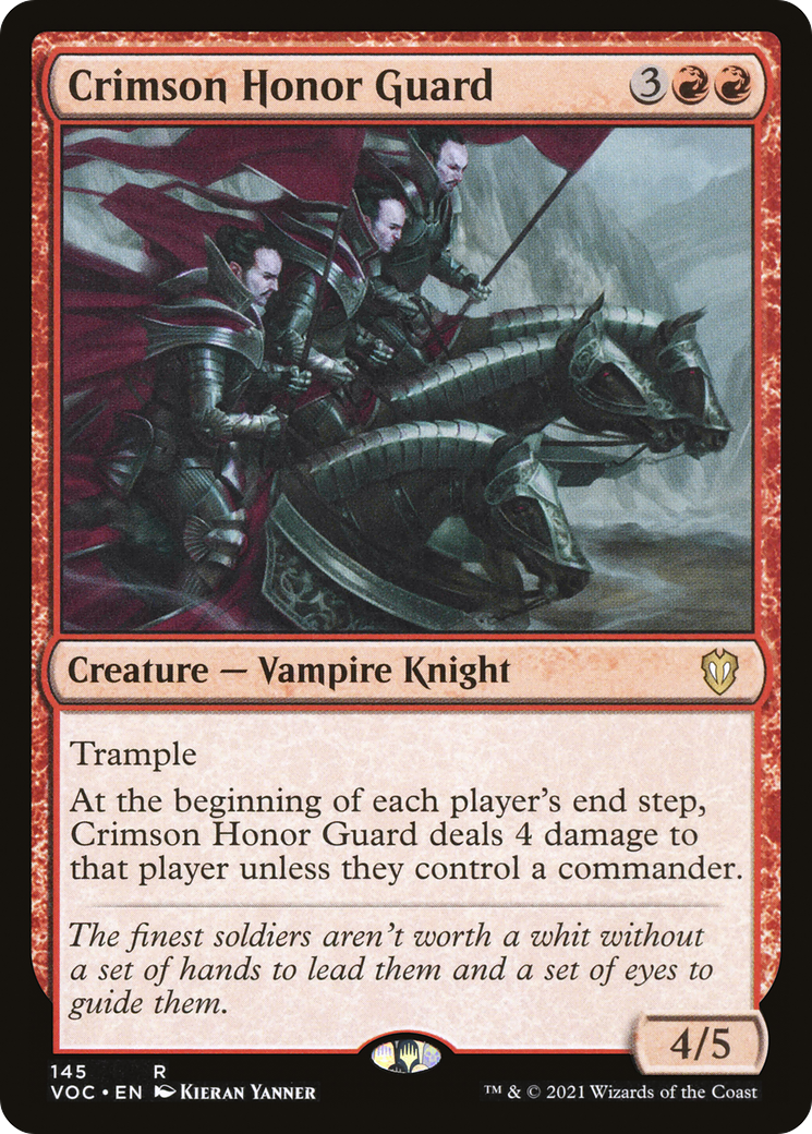 Crimson Honor Guard [VOC - 145]