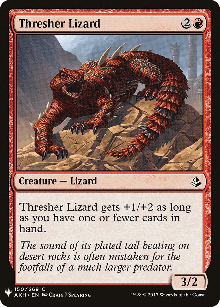 Thresher Lizard [LIST - 150]