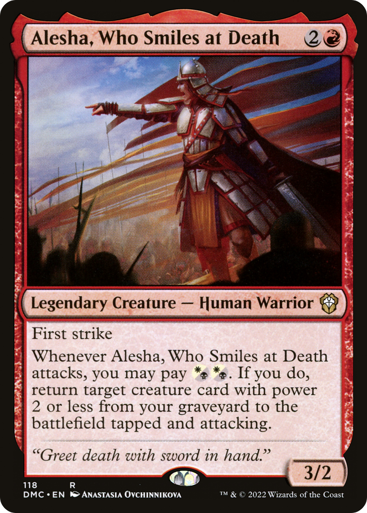 Alesha, Who Smiles at Death [DMC - 118]