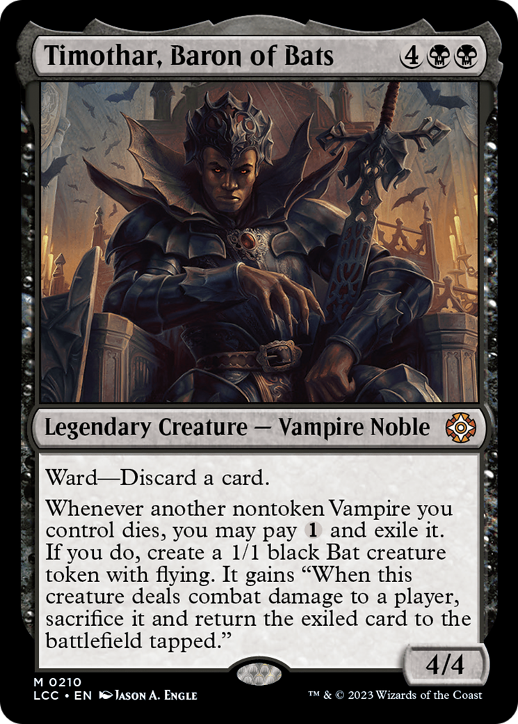 Timothar, Baron of Bats [LCC - 210]