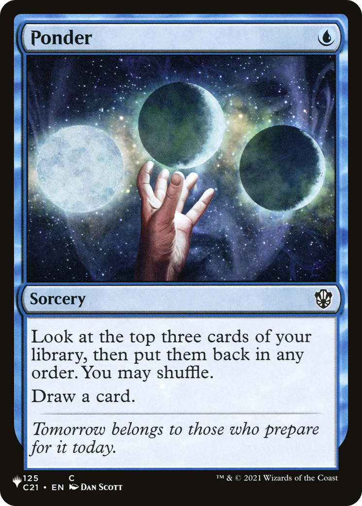 Ponder [LIST - 125]