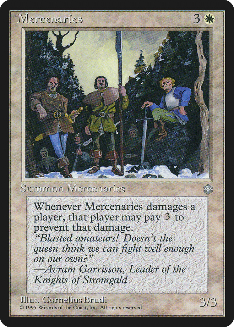 Mercenaries [ICE - N/A]