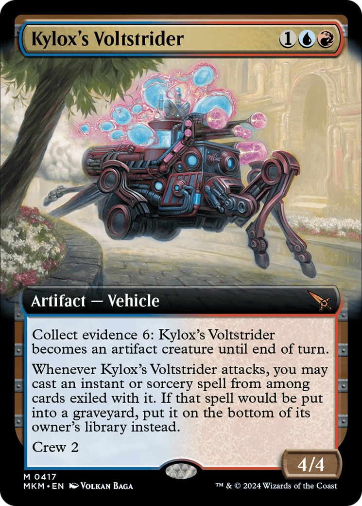 Kylox's Voltstrider (Extended Art) [MKM - 417]