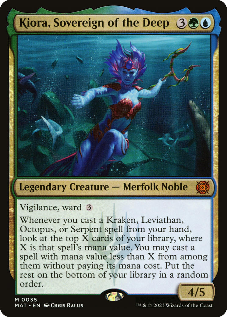 Kiora, Sovereign of the Deep [MAT - 35]