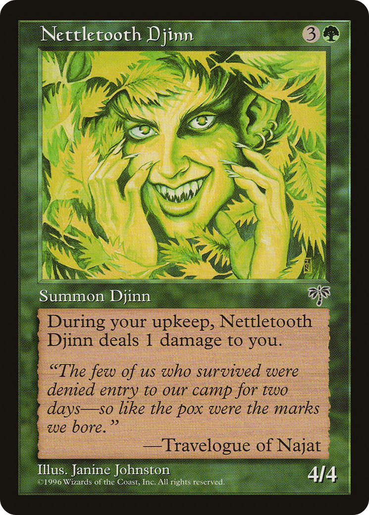 Nettletooth Djinn [MIR - N/A]