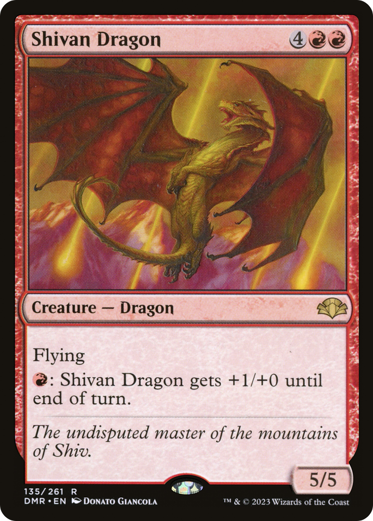 Shivan Dragon [DMR - 135]