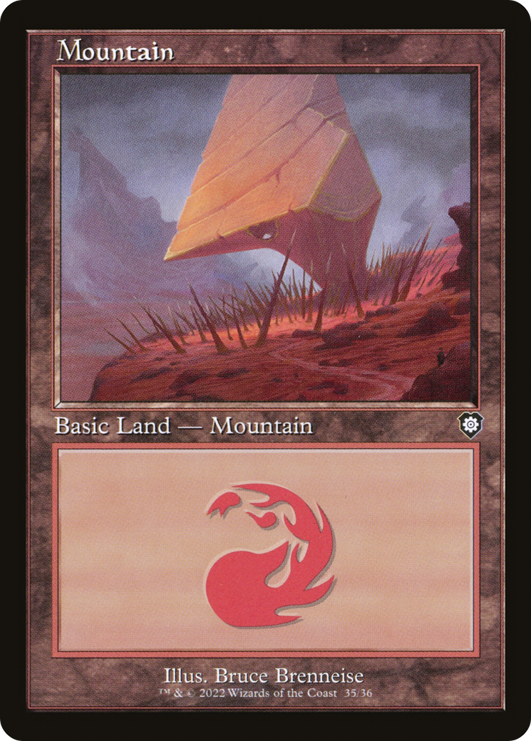 Mountain (35) (Retro Frame) [BRC - 35]