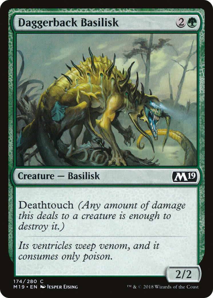 Daggerback Basilisk [M19 - 174]