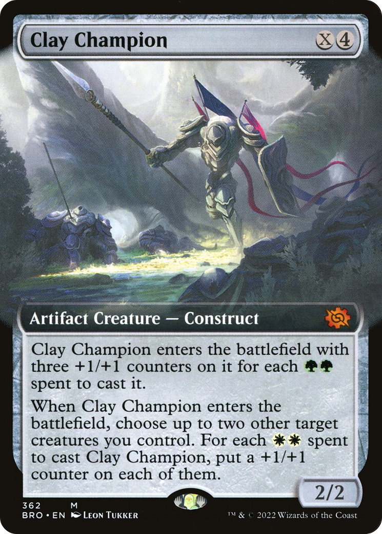 Clay Champion (Extended Art) [BRO - 362]