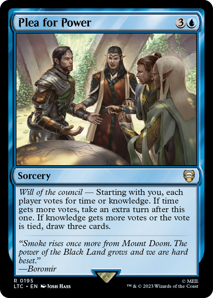 Plea for Power [LTC - 195]