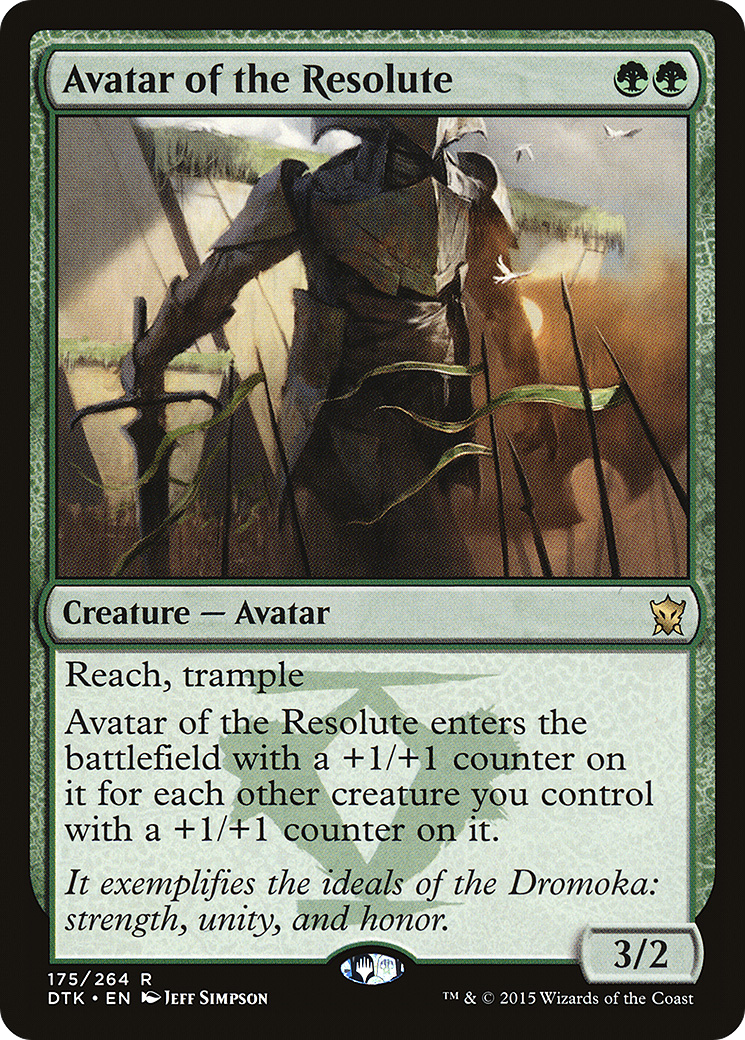 Avatar of the Resolute [DTK - 175]