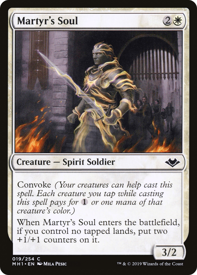 Martyr's Soul [MH1 - 19]
