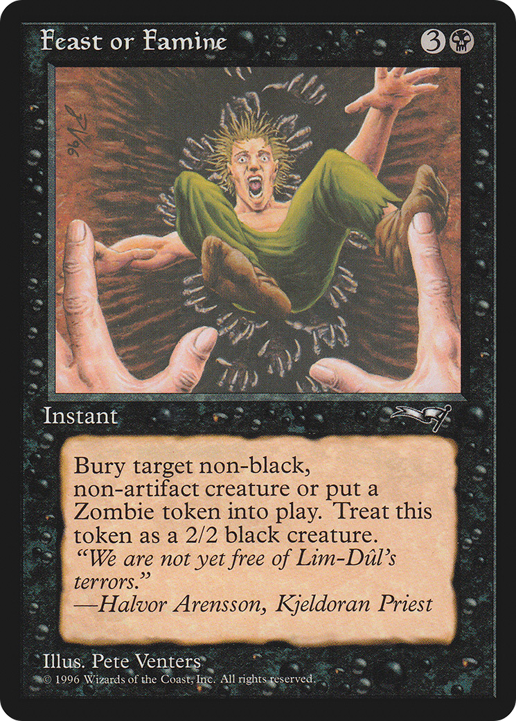 Feast or Famine (Falling into Pit) [ALL - 9]