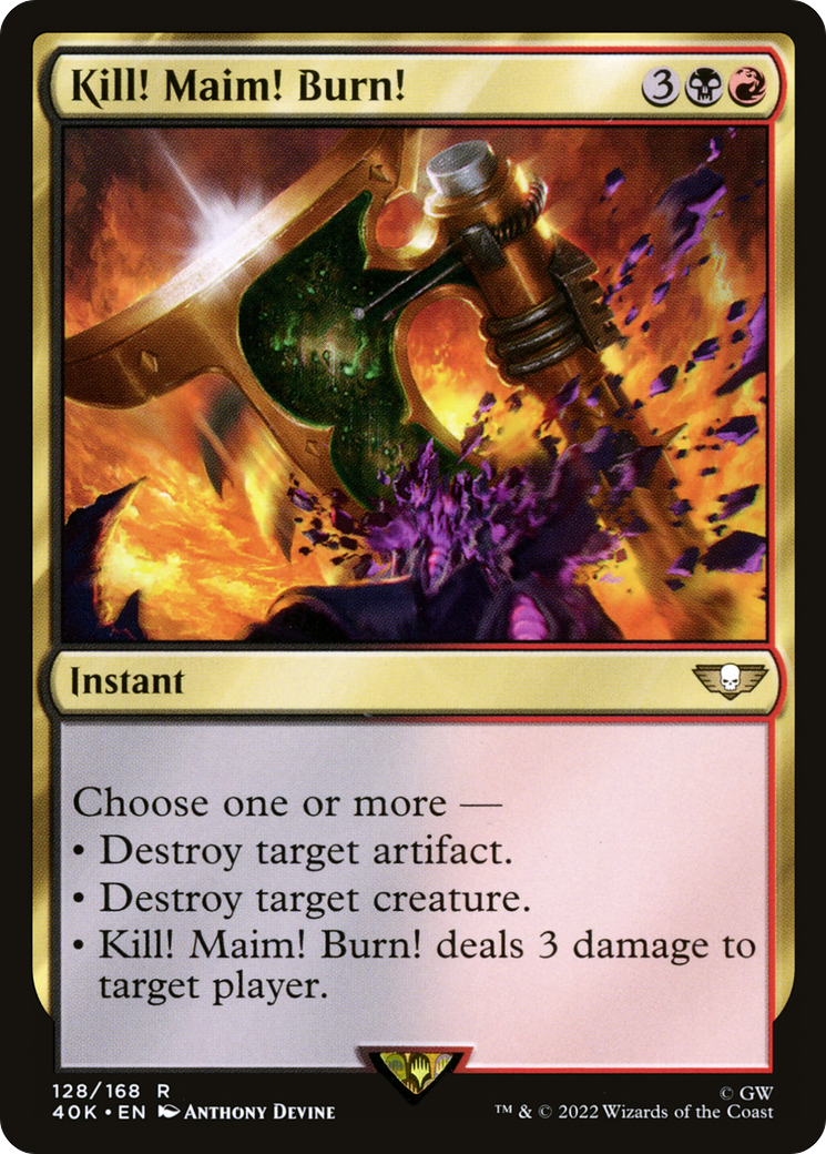 Kill! Maim! Burn! [40K - 128]