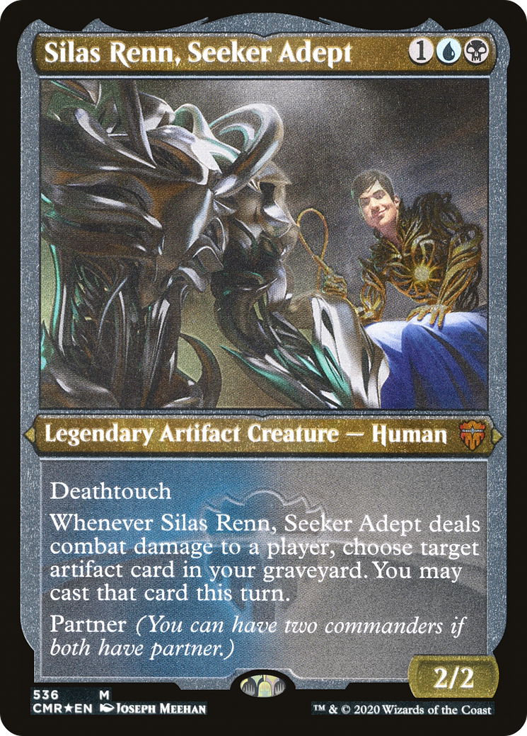 Silas Renn, Seeker Adept (Foil Etched) [CMR - 536]