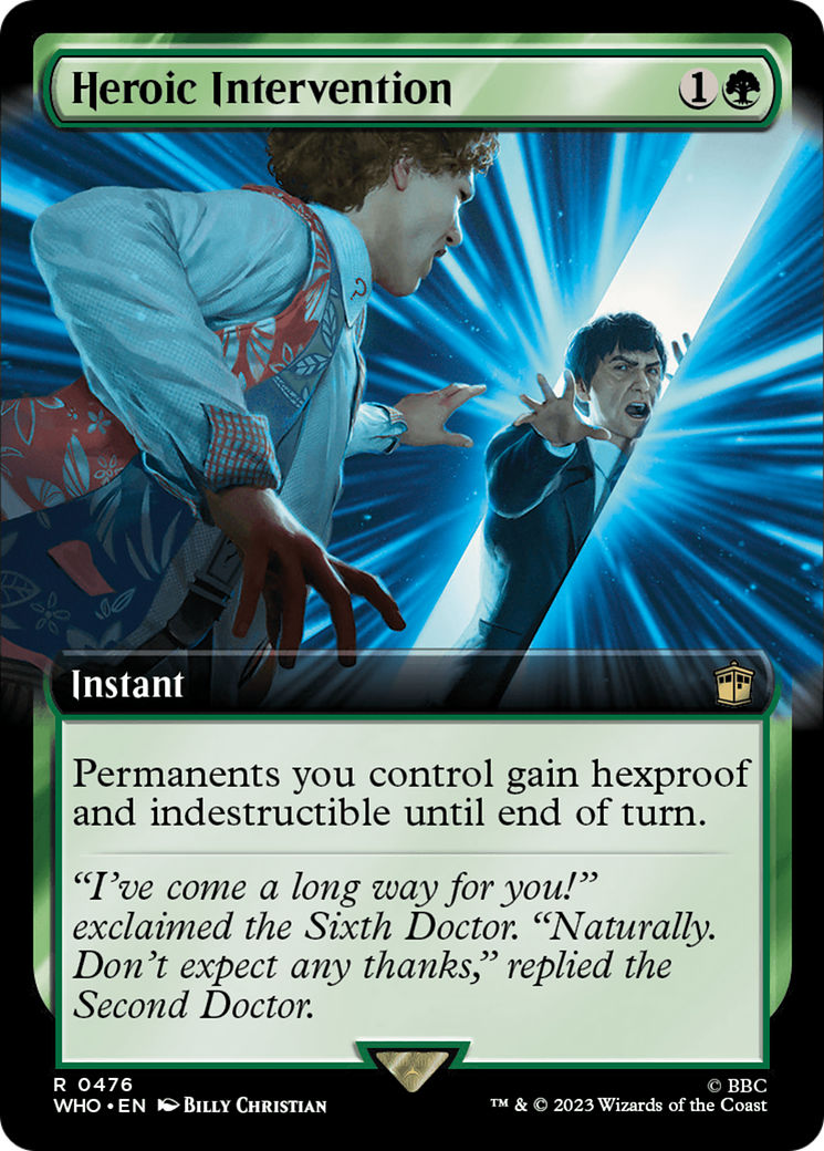Heroic Intervention (Extended Art) [WHO - 476]
