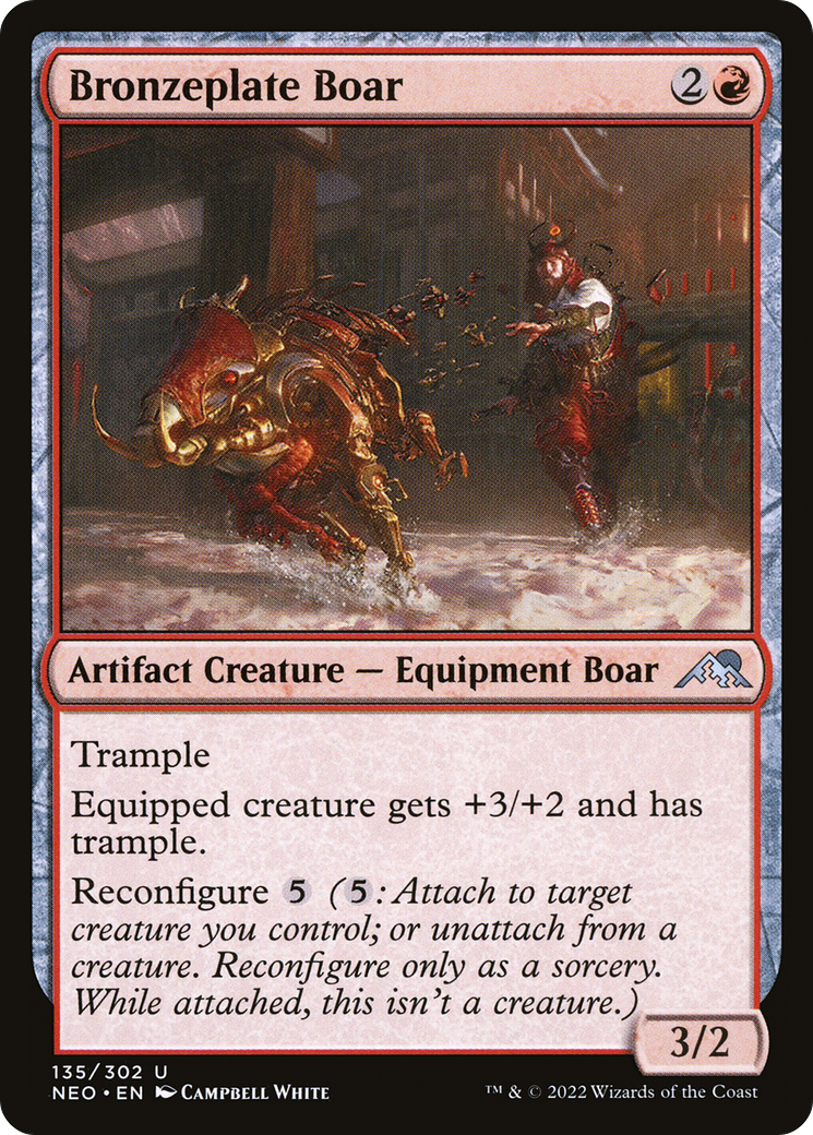 Bronzeplate Boar [NEO - 135]