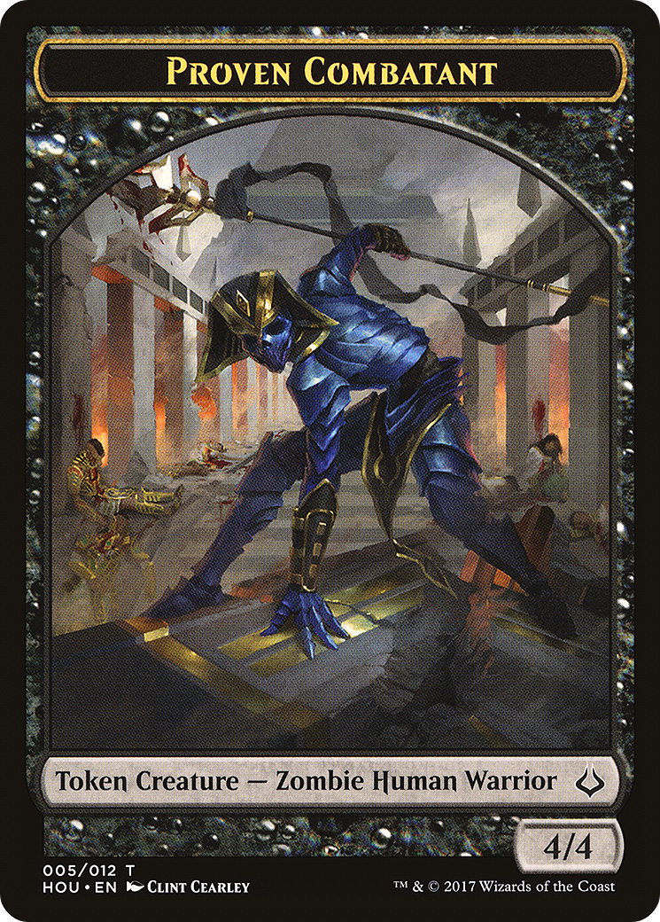 Proven Combatant Token [HOU - 5]