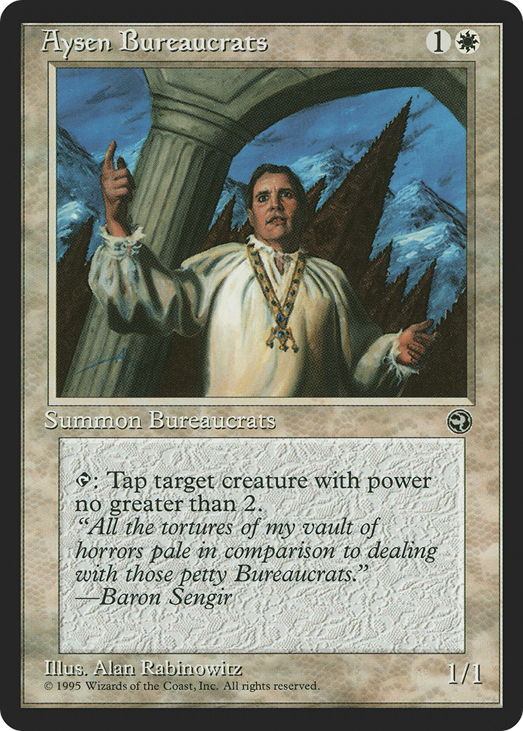 Aysen Bureaucrats [Version 2] [HML - N/A]