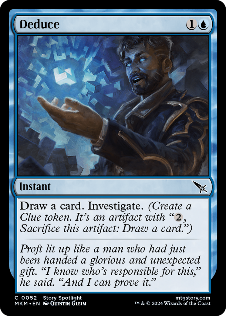 Deduce [MKM - 52]