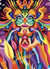 Tishana's Tidebinder // Tishana's Tidebinder (ALCI-060) - The Lost Caverns of Ixalan Art Series (Borderless) Foil