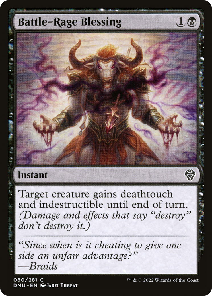 Battle-Rage Blessing [DMU - 80]