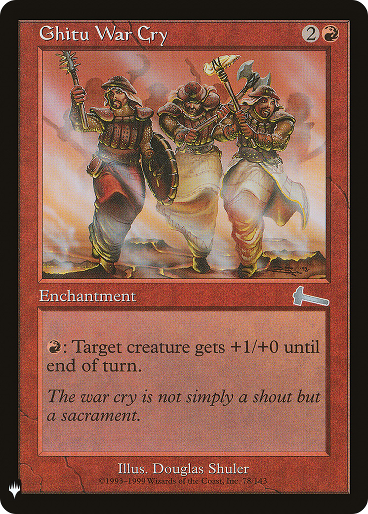 Ghitu War Cry [LIST - 78]