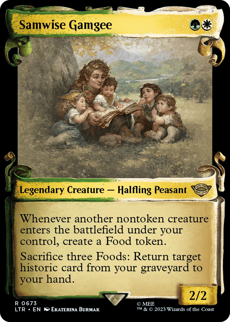 Samwise Gamgee (Showcase Scrolls) [LTR - 673]