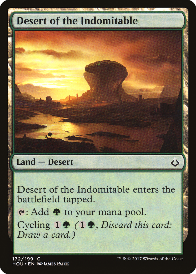 Desert of the Indomitable [HOU - 172]
