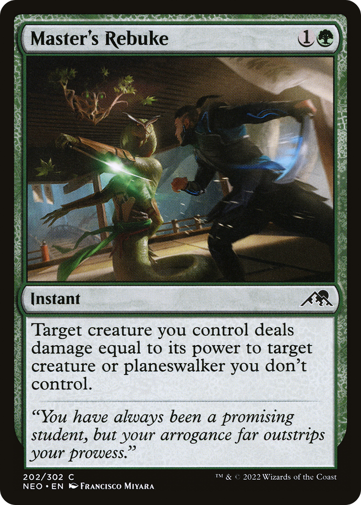 Master's Rebuke [NEO - 202]