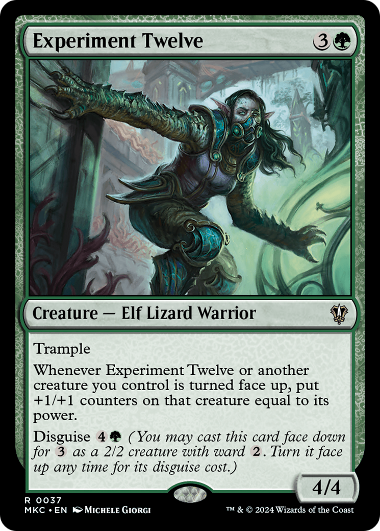 Experiment Twelve [MKC - 37]