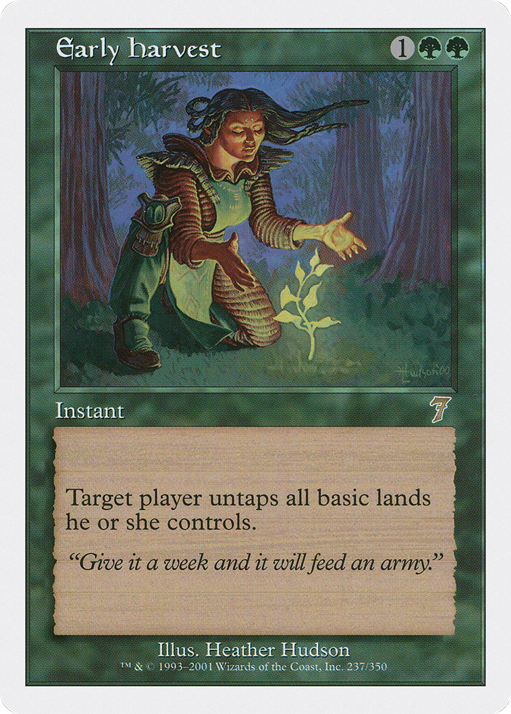 Early Harvest [7ED - 237]