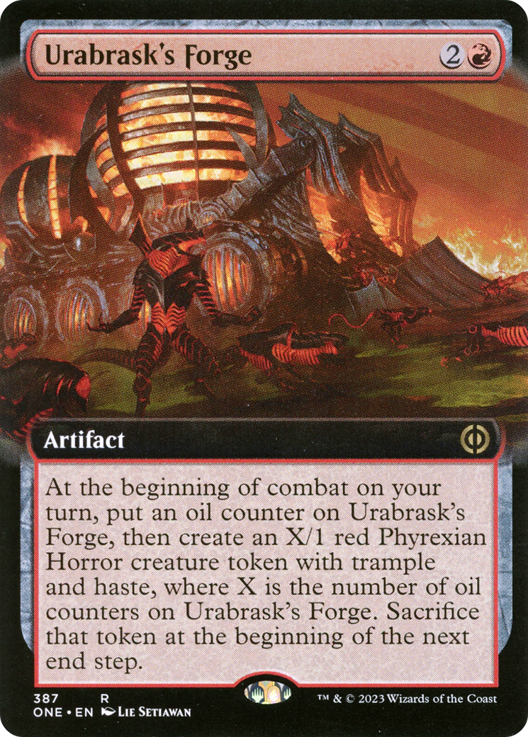 Urabrask's Forge (Extended Art) [ONE - 387]