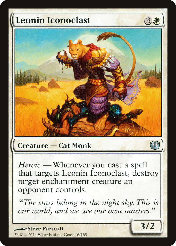 Leonin Iconoclast (JOU-016) - Journey into Nyx Foil