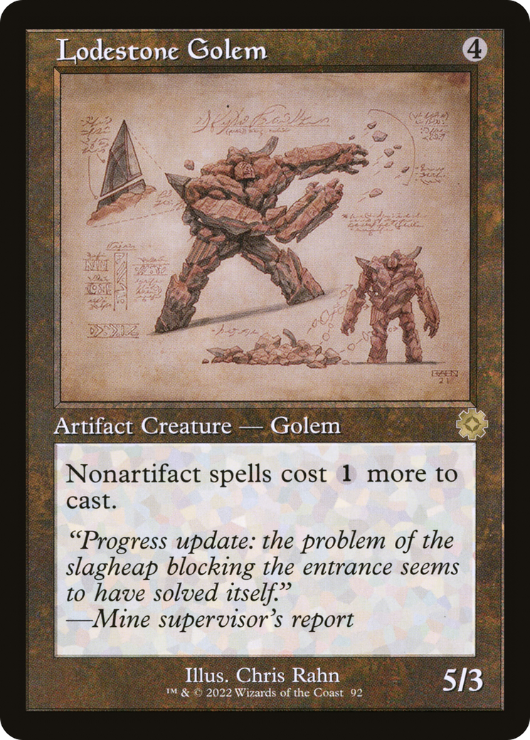 Lodestone Golem (Schematic) [BRR - 92]
