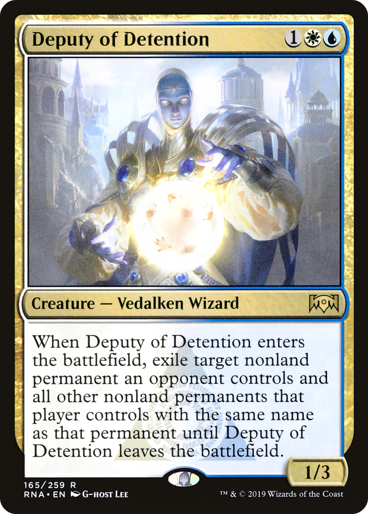 Deputy of Detention [RNA - 165]